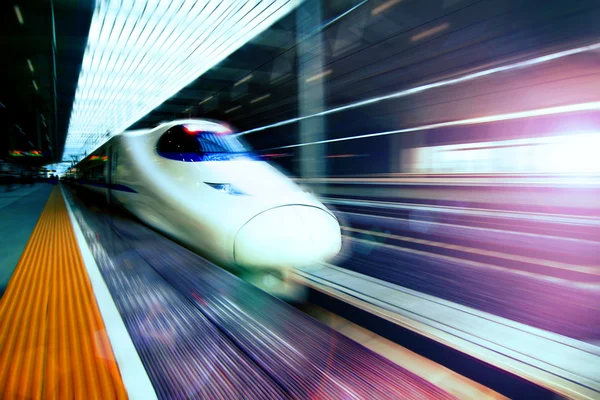 Cina treno ad alta velocità — Foto Stock