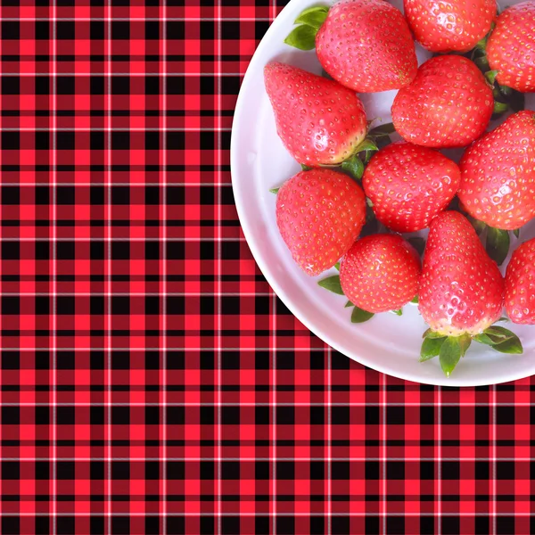 春季草莓 — 图库照片