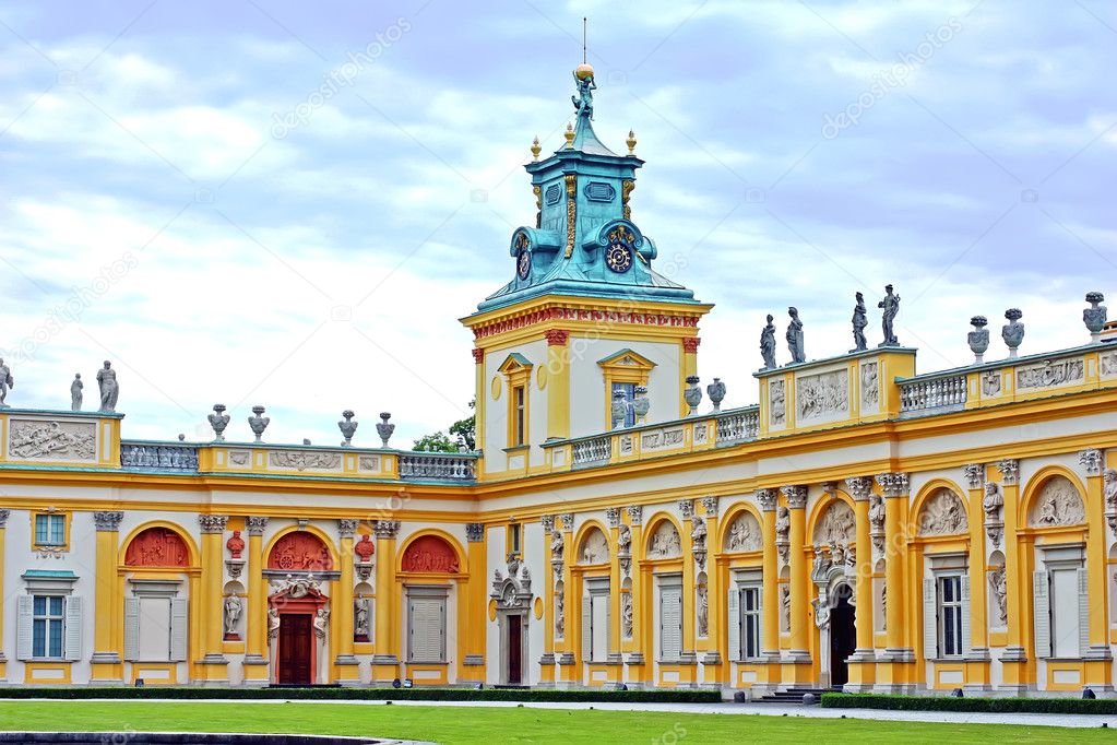 Vilyanuvsky Palace in Warsaw. Wilianow