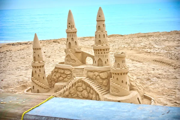 stock image Sand castle