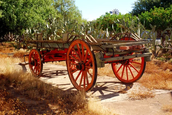 African farm wagon — Stock Photo, Image