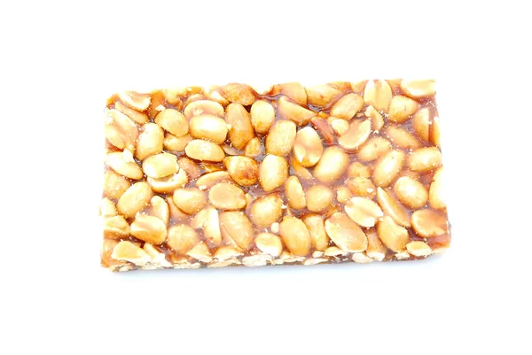 Peanut bar snack — Stock Photo, Image