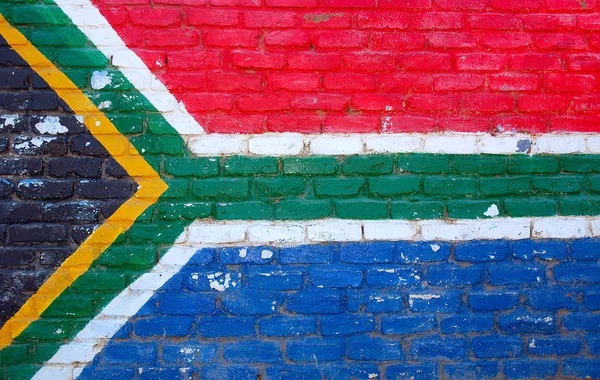 Флаг Южной Африки — стоковое фото