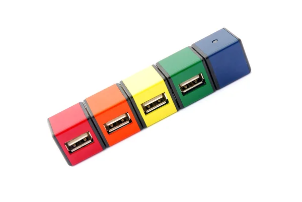 USB port plugs — Stock Photo, Image