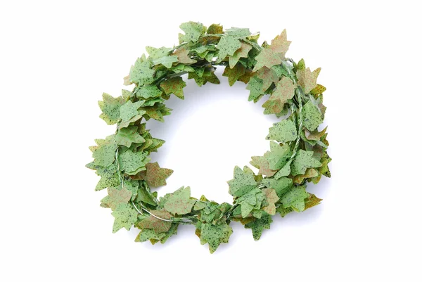 Green Ivy wreath — Stock Photo, Image
