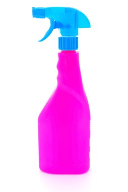 Pink spray bottle clipart