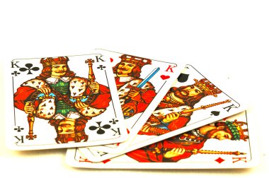 Poker cards clipart