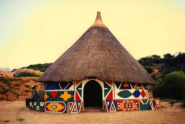 Afrikaanse hut — Stockfoto