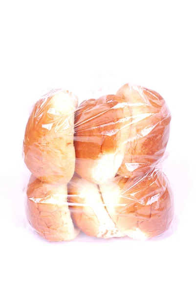 Мешок хлебных булочек — стоковое фото
