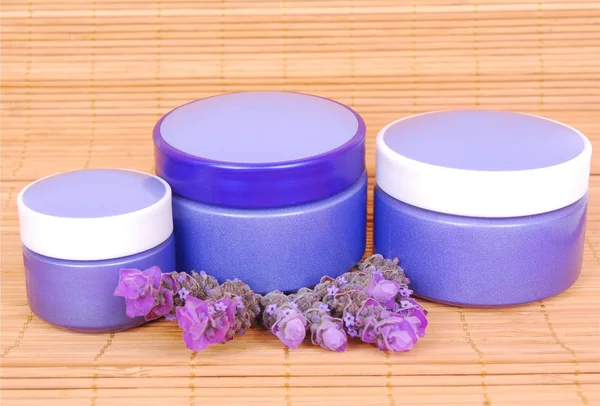 stock image Lavender cosmetics