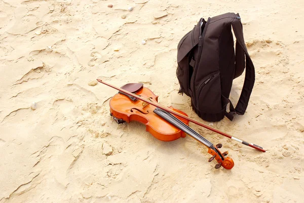 stock image Baggage of musician