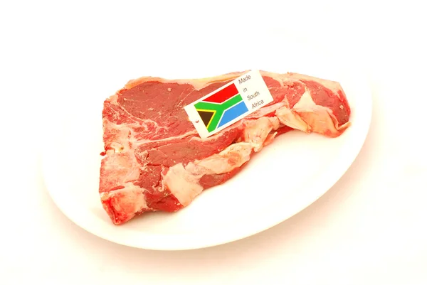 Południowej Afryki stek t-bone — Zdjęcie stockowe