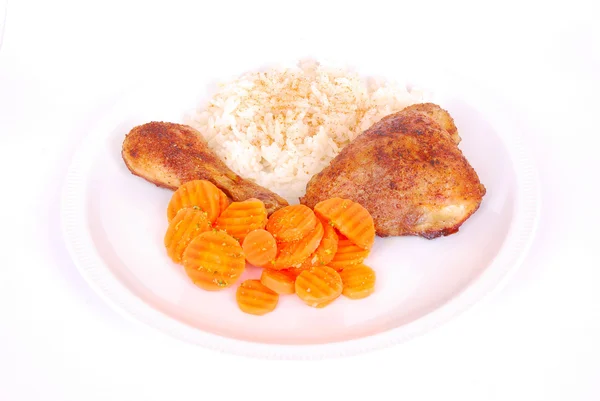 Portuguese chicken dish — Stock Photo, Image
