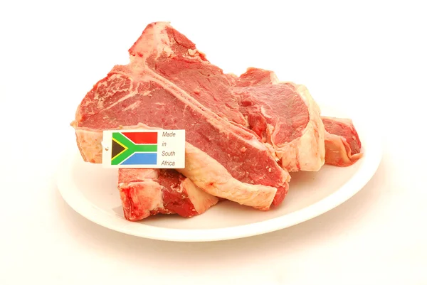 Afrikanska rått kött — Stockfoto