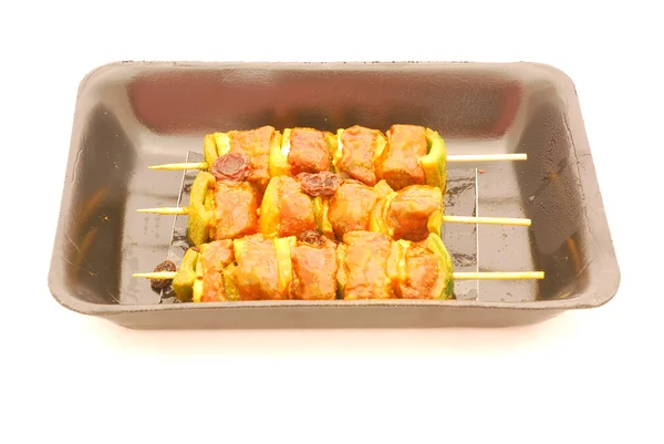 Syrové kebab — Stock fotografie