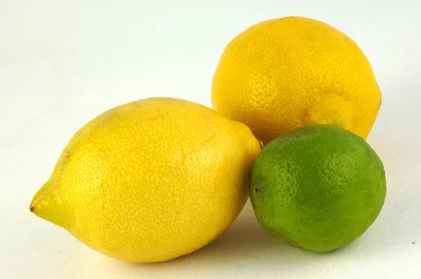 Cytryny i limonki owoców — Zdjęcie stockowe