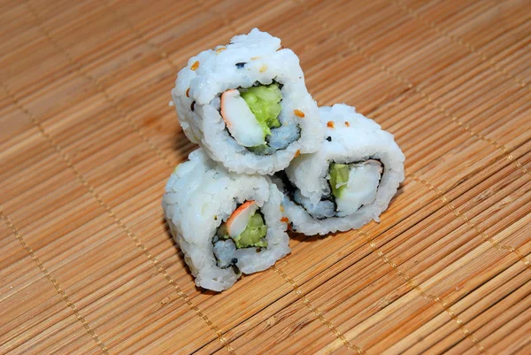 California rolls sushi — Stock Photo, Image