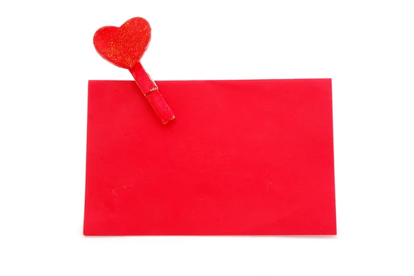 Любовная записка в конверте — стоковое фото