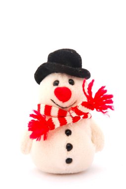 Snowman soft toy clipart