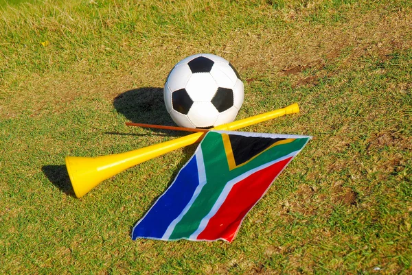 Ferramentas de futebol da África do Sul — Fotografia de Stock