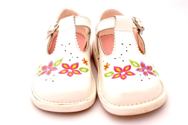 Bambini scarpe nuove — Foto Stock