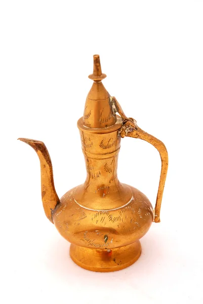 Ancient copper jug — Stock Photo, Image