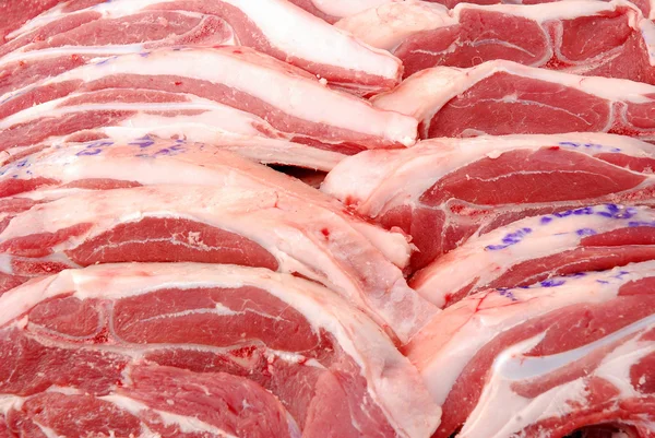 Fondo carne cruda — Foto Stock