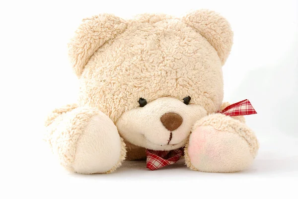 Happy smiling teddy bear — Stock Photo, Image