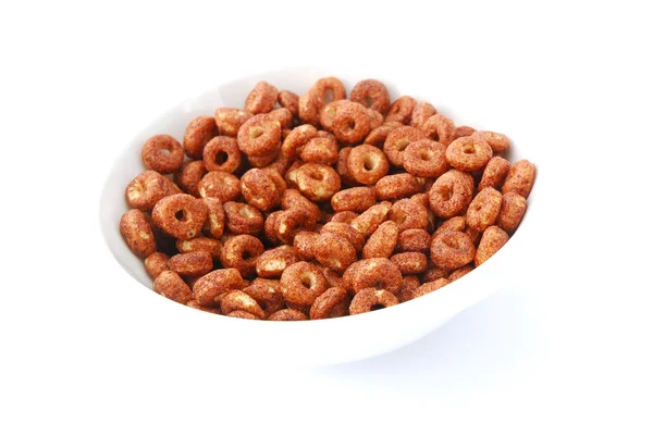 Bowl of breakfast cereals — Stock Photo, Image