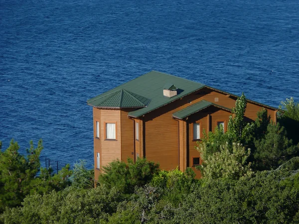 Huis aan de Zwarte Zee — Stockfoto