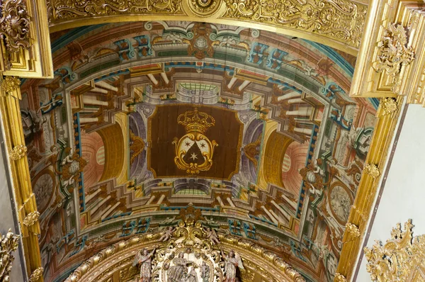 Pintura de teto na Catedral — Fotografia de Stock