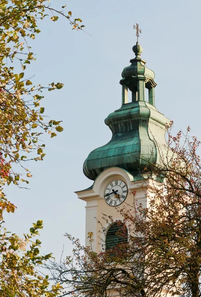 Avusturyalı kirche çan kulesi — Stok fotoğraf