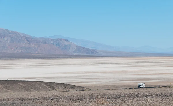 stock image Lonaly caravan in Death Valley