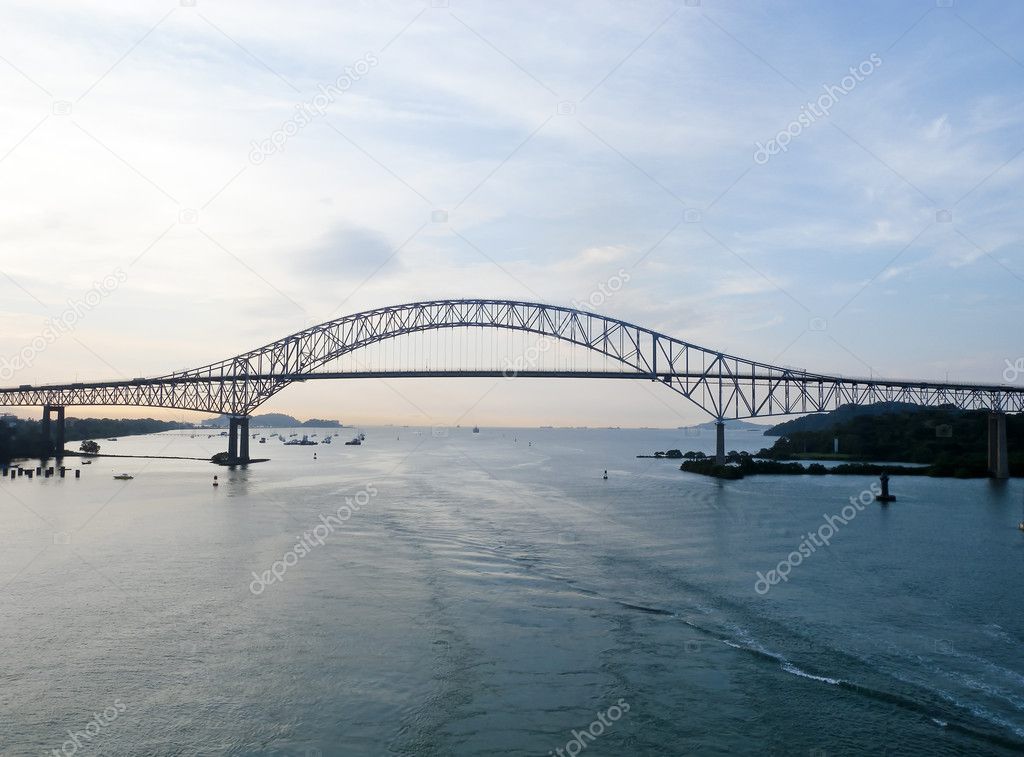 First Trans-american bridge in Panama