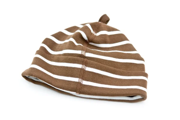 Gorra de bebé marrón — Foto de Stock