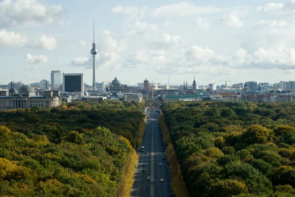 柏林天际线 — 图库照片