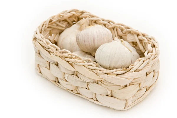 Lots of garlic — Stock Photo, Image