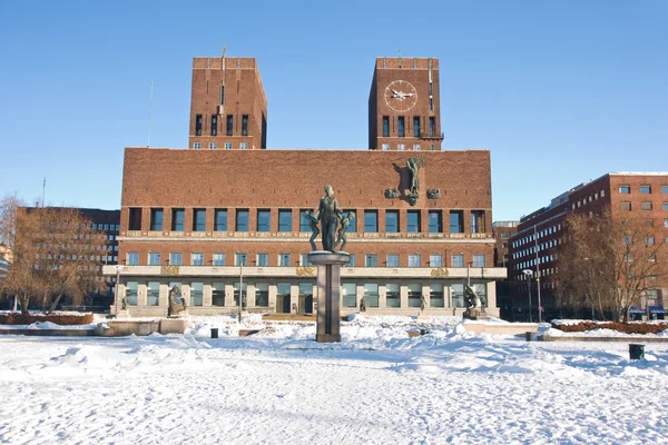 Városháza, Oslo — Stock Fotó