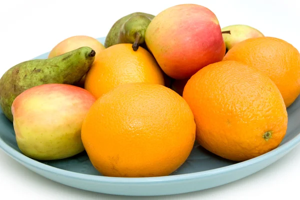 Bowl of fresh fruit — Stock Photo, Image