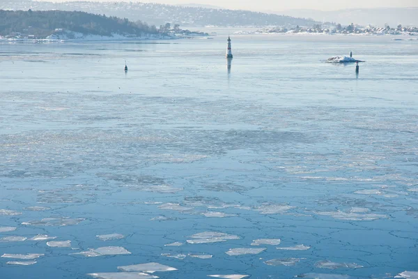 Pływający lód — Zdjęcie stockowe