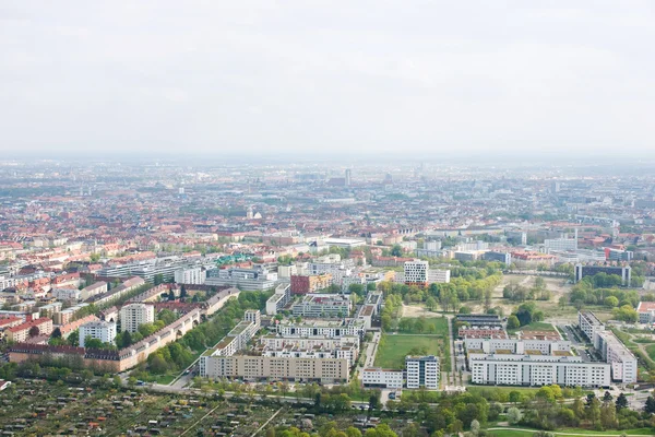 ミュンヘン市の空中写真 — ストック写真