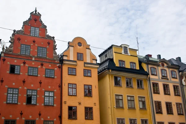 오래 된 도시, 스톡홀름 — 스톡 사진