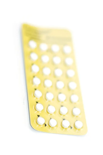 Pigułki antykoncepcyjne — Zdjęcie stockowe