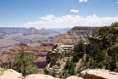 güneşli bir gün Grand canyon