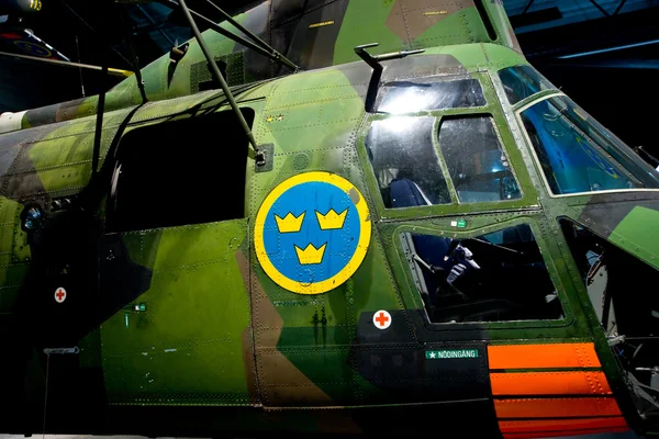 Schwedischer Angriffs-Hubschrauber — Stockfoto