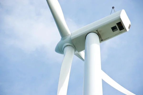 Stock image Photo of Wind power installation in sunny day