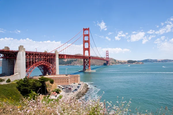 Brücke des Goldenen Tores in San Francisco — Stockfoto