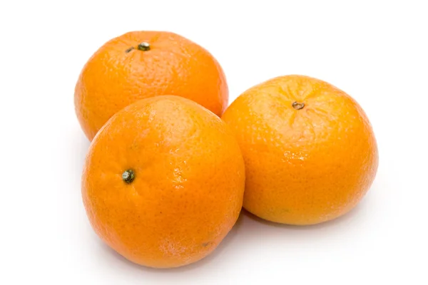 集团的 mandarines — 图库照片