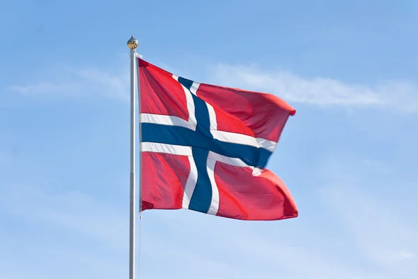 Bandiera norvegese — Foto Stock