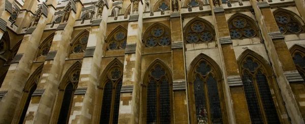Részlet a westminister abbey, London — Stock Fotó